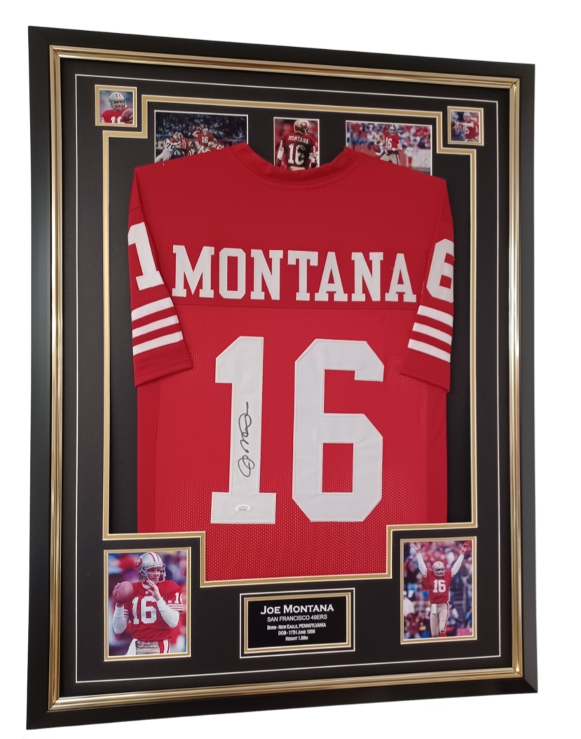 JOE MONTANA SIGNED JERSEY