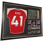 declan rice signed shirt