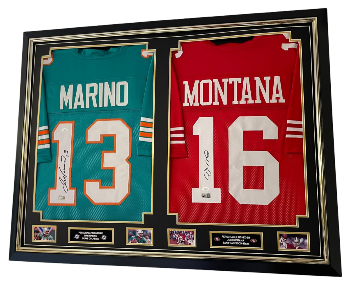 montana and marino signed shirts