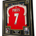 robert pires signed shirt