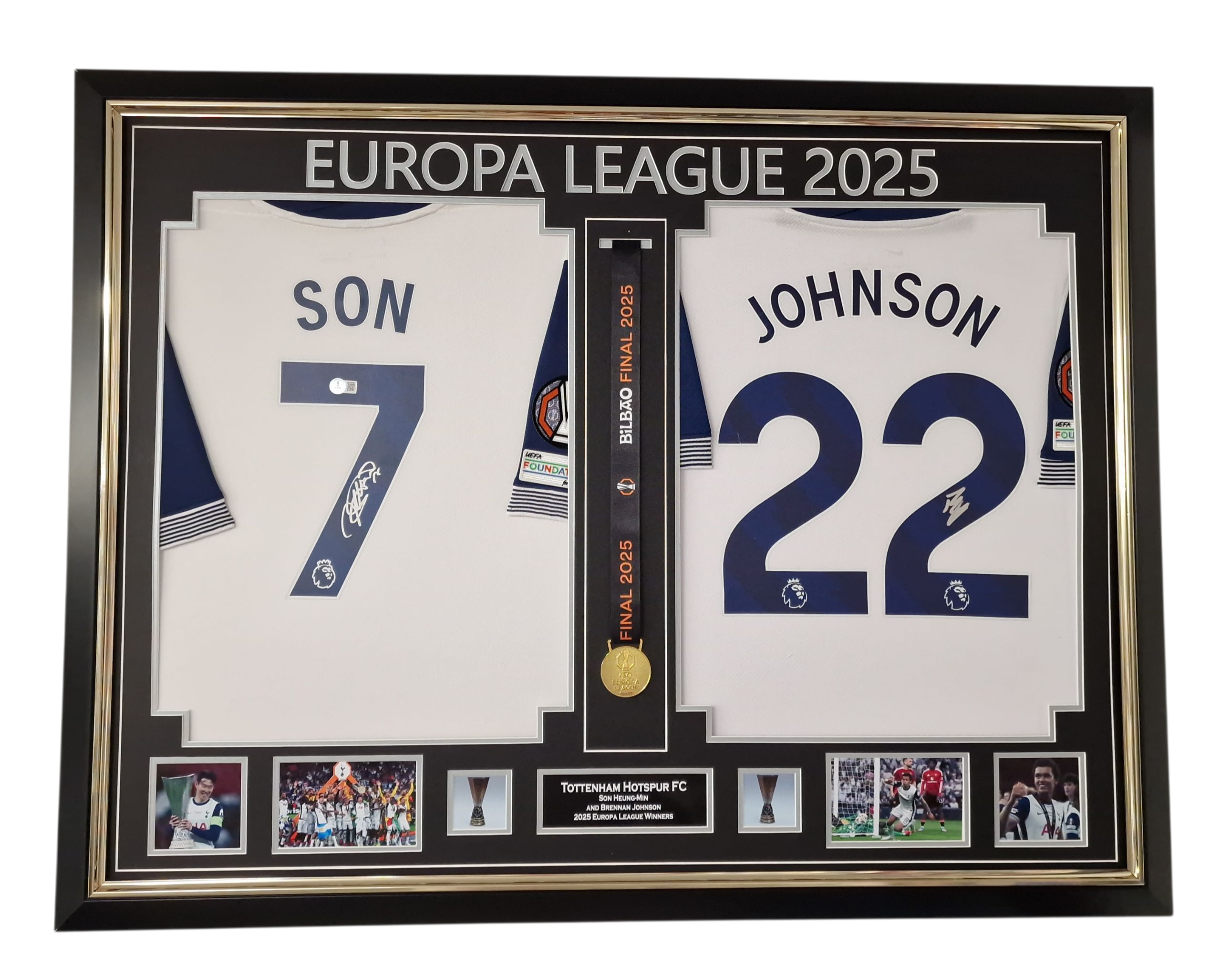 son heung min signed shirt