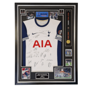 team signed tottenham shirt 2025 europa