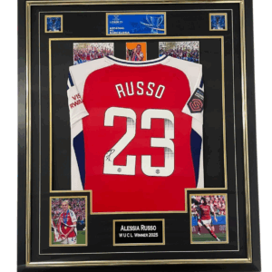 2025 russo signed shirt framed