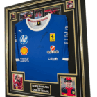 Charles le clerc lewis hamilton signed shirt