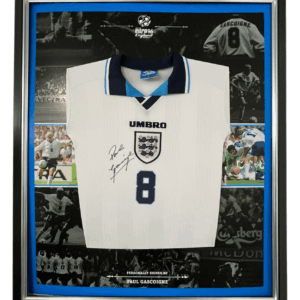 Gazza signed shirt Jersey