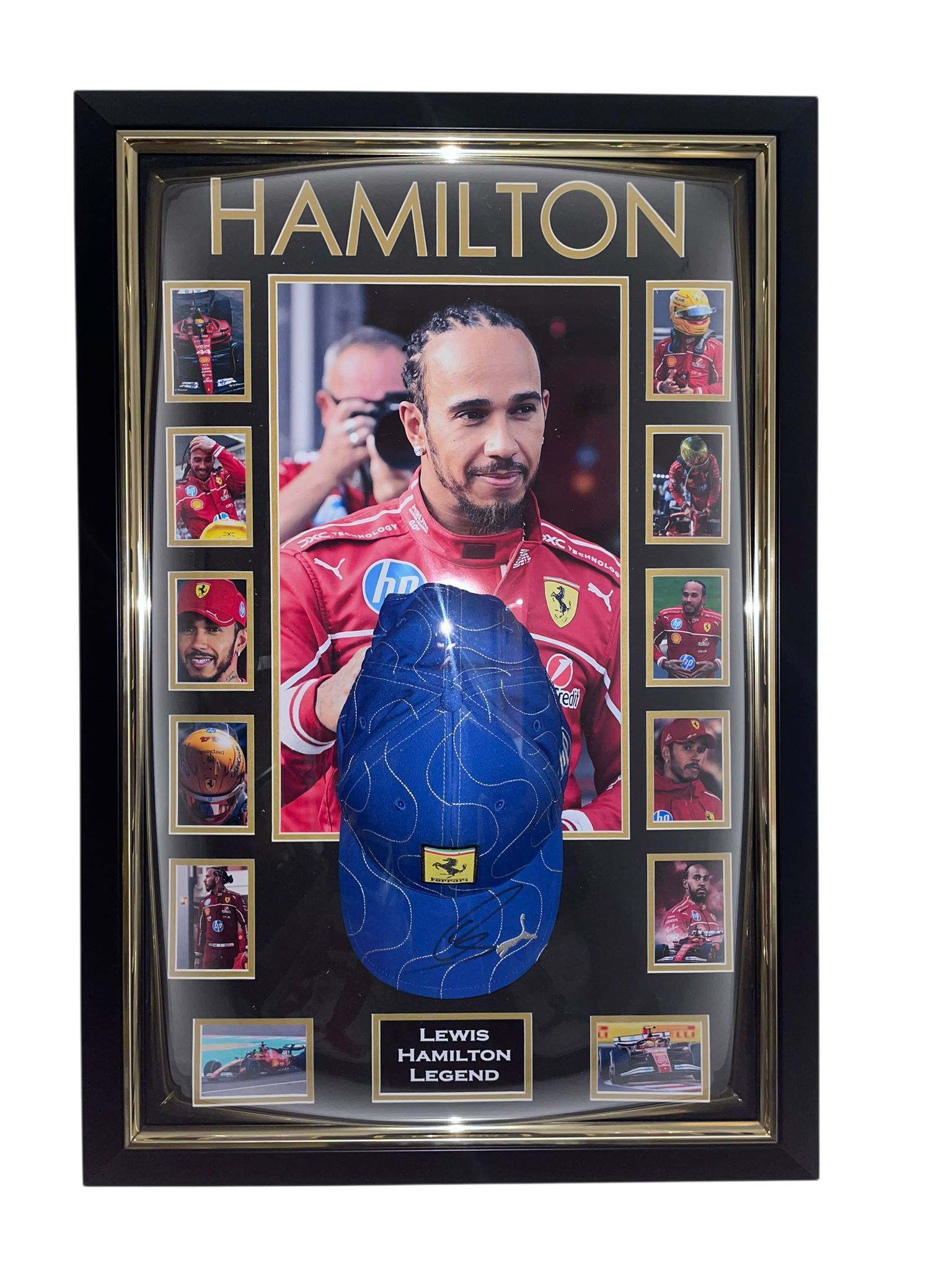 HAMILTON SIGNED HAT