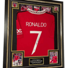 RONALDO SIGNED SHIRT UNITED (2)