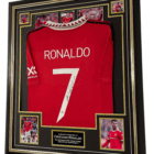 UNITED SIGNED JERSEY RONALDO