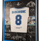 gazza signed shirt