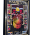 hamilton 2025 signed cap