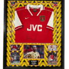 ian wright signed shirt banana