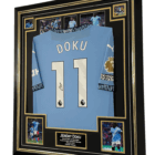 jeremy doku signed jersey