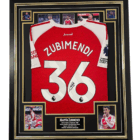 martin zubimendi signed shirt