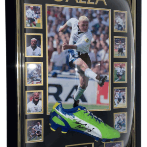 paul gascoigned signed boot england