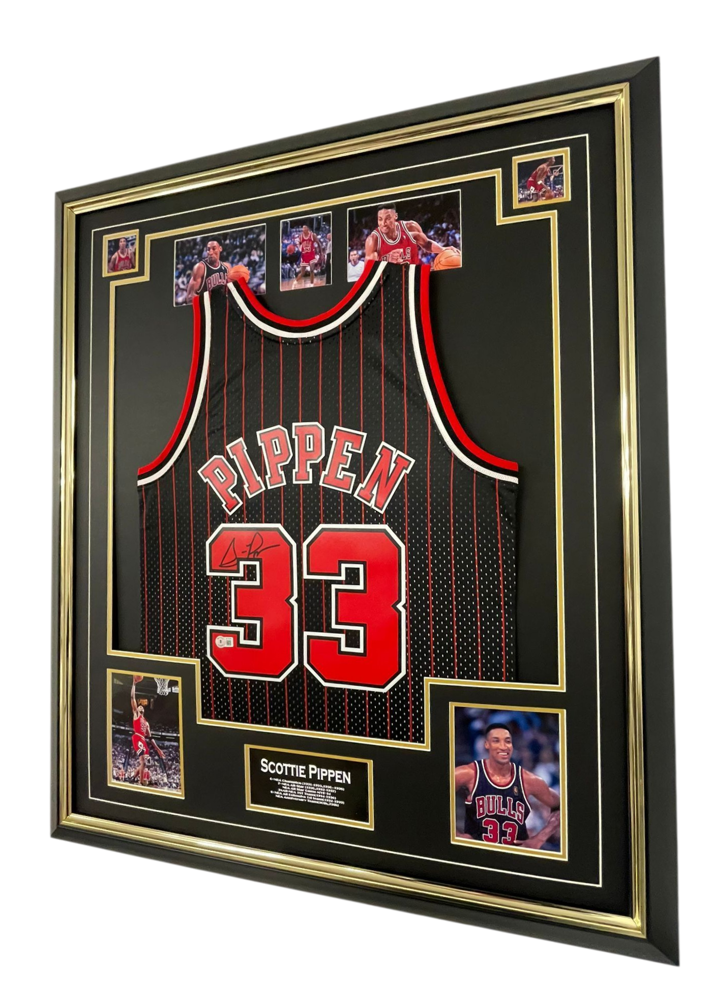 scottie pippen signed jersey