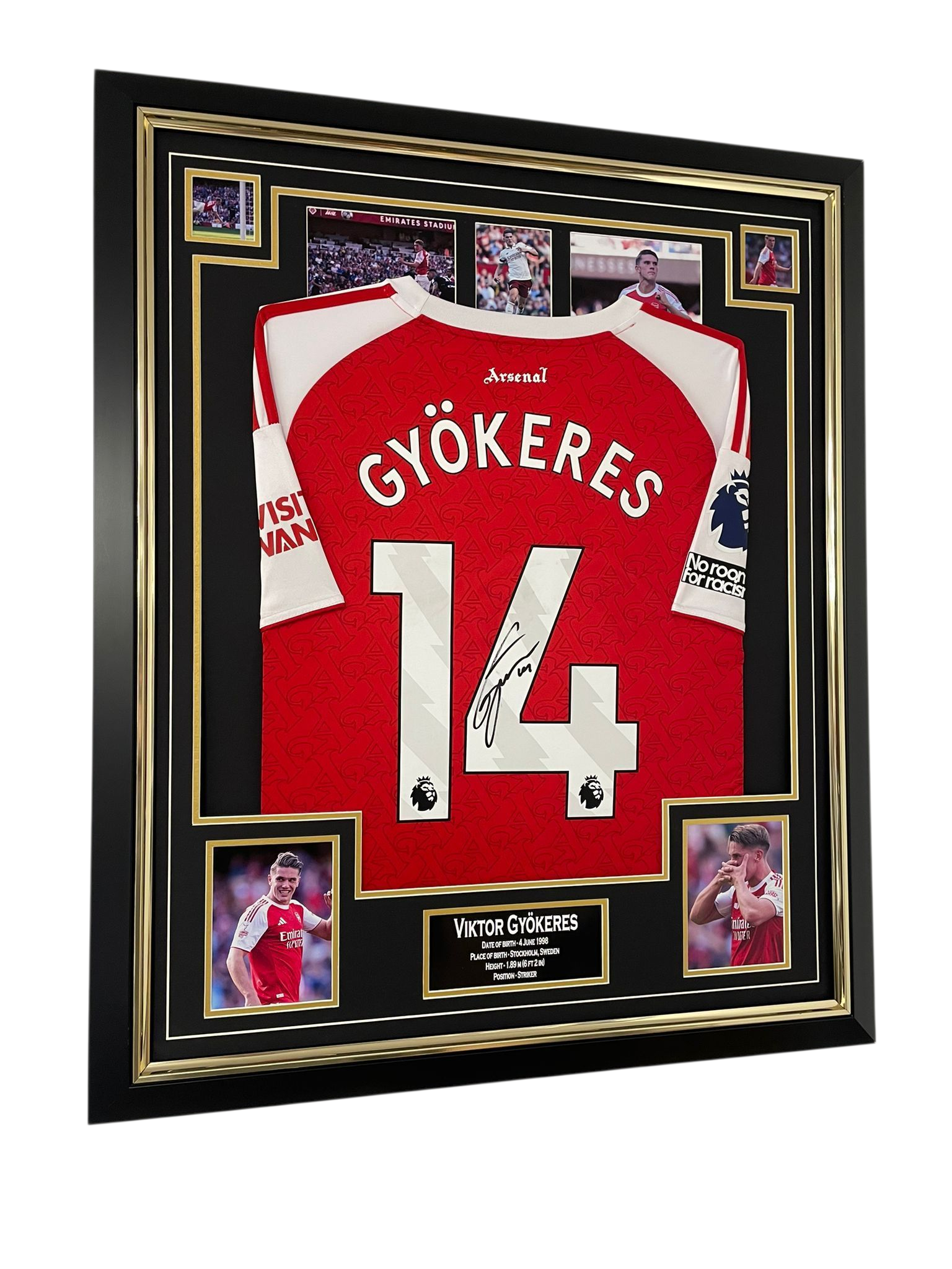 viktor gyokeres signed jersey