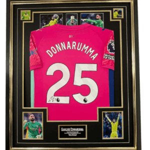 Gianluigi Donnarumma Signed Shirt City Goalkeeper