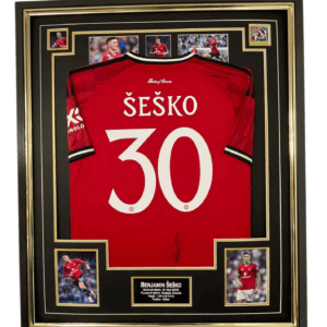 Benjamin Sesko Signed Shirt