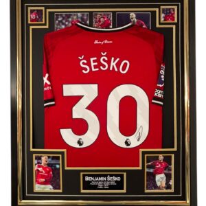 Benjamin Sesko Signed Shirt