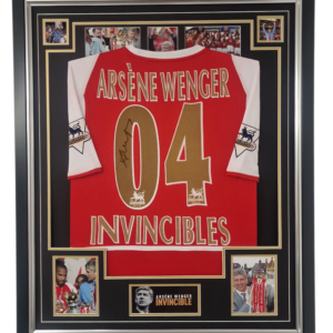 Arsene Wenger Invincibles Signed Shirt