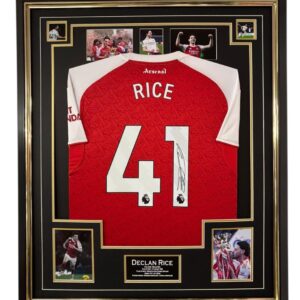 Declan Rice Signed Shirt 2026