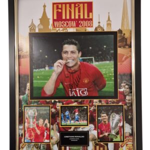 Ronaldo Signed United 2008 Photo BECKETT AUTHENTICATED
