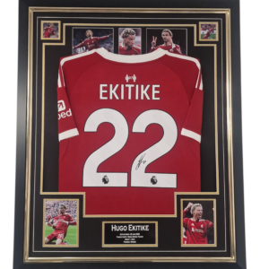NEW Framed Hugo Ekitike Signed Shirt