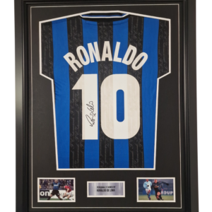 Inter Legend Ronaldo de Lima Signed Shirt R9