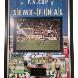 Paul Gascoigne Signed 1991 Photo