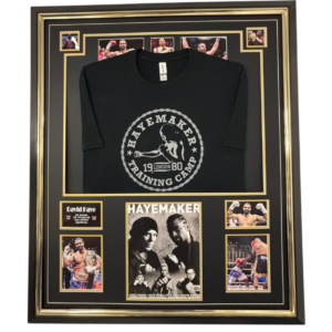 David Haye Signed Boxing Photo with Shirt