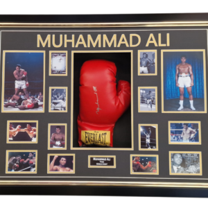 Muhammad Ali Signed Boxing Glove PSA DNA Certificate