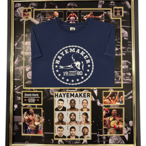 David Haye Signed Boxing Photo with T Shirt