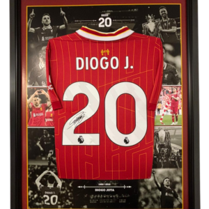 Framed Diogo Jota signed Shirt