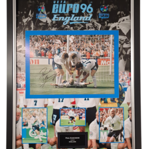 Paul Gascoigne England Euro 1996 Signed Photo