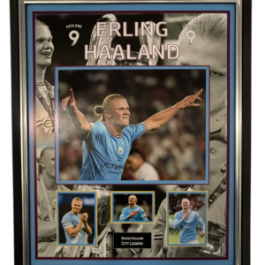 Framed Erling Haaland Signed Photo