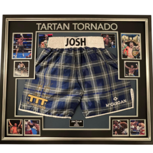 Josh Taylor Signed boxing Shorts Trunks