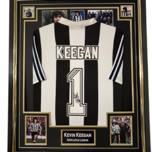 Framed Kevin Keegan Signed Shirt