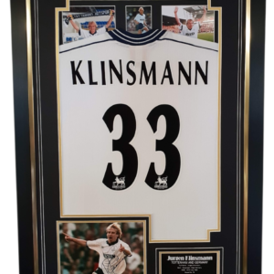 Jurgen Klinsmann Framed Signed Picture With Shirt