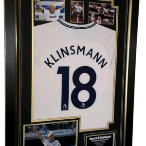 Jurgen Klinsmann of Germany Framed Signed Photo With Shirt