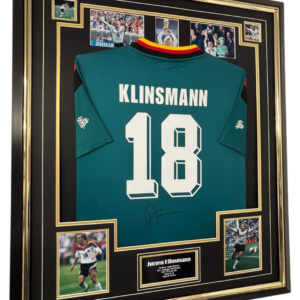 Framed Jurgen Klinsmann of Germany Signed Shirt