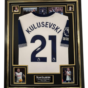 Framed Dejan Kulusevski of Tottenham Signed Shirt