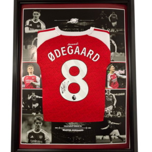 Martin Odegaard Signed Framed Shirt