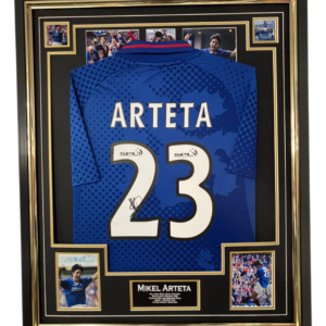 Mikel Arteta signed Shirt Framed