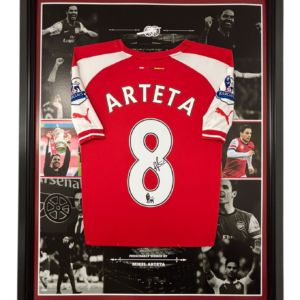 Mikel Arteta signed Shirt Framed