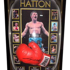 RICKY HATTON SIGNED GLOVE