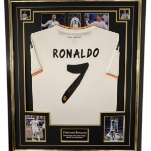 Ronaldo of Madrid Signed Shirt