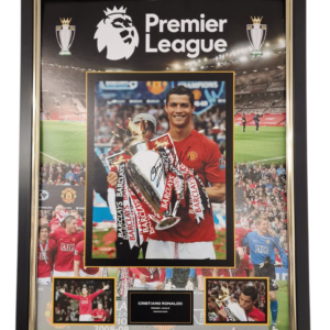 Ronaldo Signed Photo Champions 2008 BECKETT AUTHENTICATED