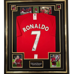 Ronaldo Signed United 2008 Shirt BECKETT AUTHENTICATED