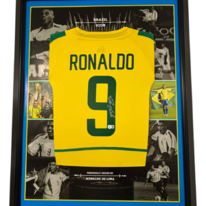 Brazil Legend Ronaldo Signed Shirt Beckett Authenticated