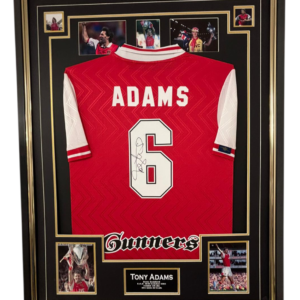 Tony Adams Framed Signed Shirts